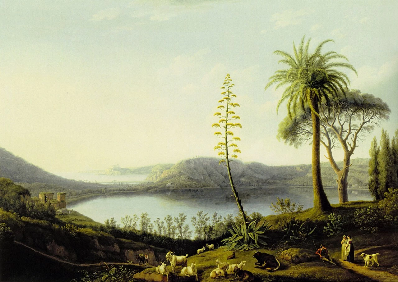 Veduta del lago d'Averno, 1800 - National Trust for Places of Historic Interest or Natural Beauty
